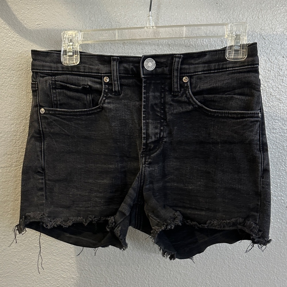 3 for $10. Silver Jeans Black Distressed Jean Shorts